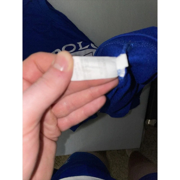 Vintage Polo 95 Ralph Lauren Sweatshirt Pullover Crewneck Spell Out Size S - Picture 5 of 6